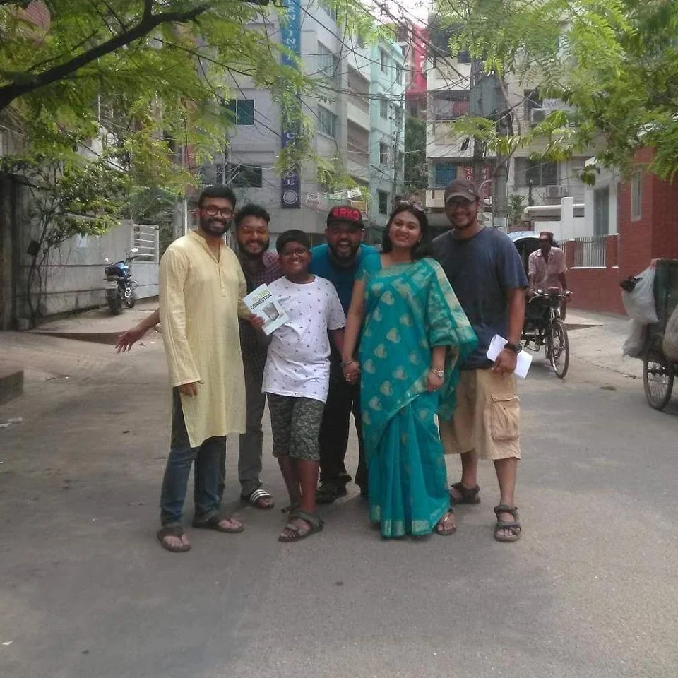 The Dustbin Connection — cast and crew group